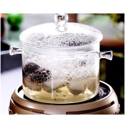 China 1500ml viable heat resistant mini shabu competitive price hot pot with stainless steel handle for sale