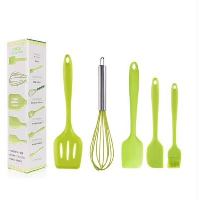 China Sustainable Heat Resistant Durable 12 Pcs Reusable Cooking Tools Silicone Kitchen Utensils Set for sale