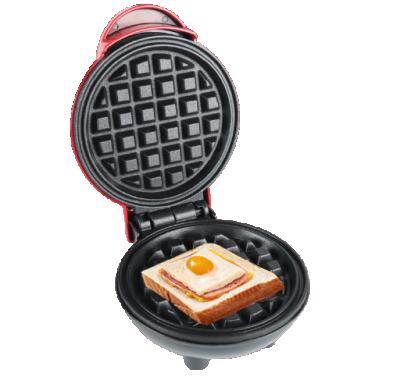 China Professional Household Round Mini Electric Waffle Pancake Maker Machine for sale