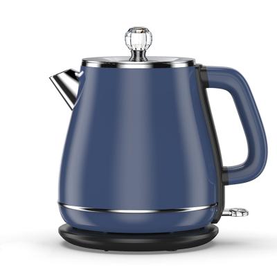 China Electric Kettle New Design Fashion 1.8L 304 Stainless Steel Water Electric Kettle For Home Hotel Guest Room for sale