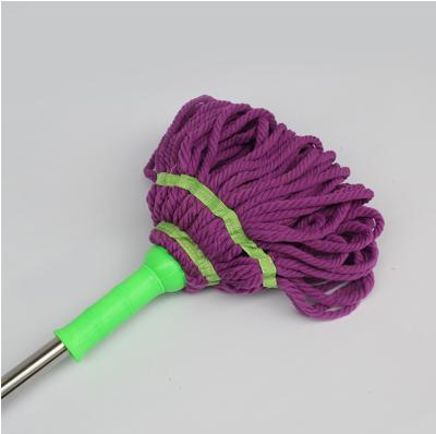 China Sustainable Stock Manufacturer Self Twisting Cheap Floor Cleaning Mop for sale