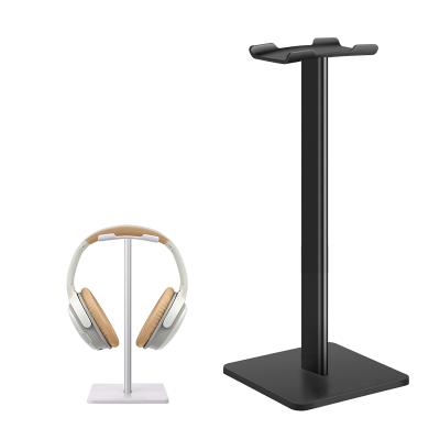 China Clear Aluminum Alloy Earphone Headset Hanger Stand Desktop Earphone Display Stand Wholesale for sale