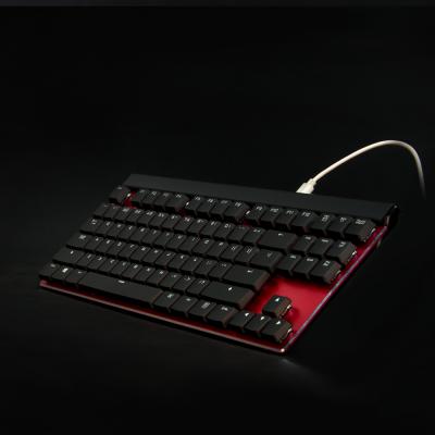 China BST-888 RGB Backlit Optical Cable Mechanical Keyboard Multimedia Bluesolids Model for sale