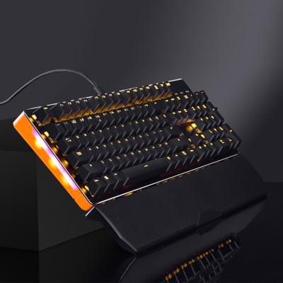 China Wholesale Customized Mechanical Keyboard Gaming Waterproof Keyboard Plug & Play With Outemu Blue Switch for sale