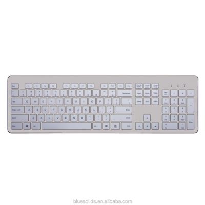 China SCISSOR Desktop Wireless Keyboard BT Keyboard Laser Key Top USB Port For Computer for sale