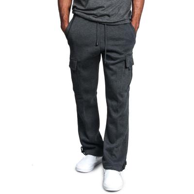 China New Design Hip Hop Street Cotton Polyester Multi Pocket Cargo Men Pants QUICK DRY for sale