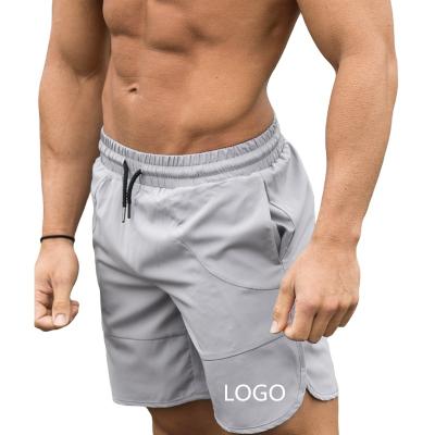 China Wholesale Comfortable QUICK DRY Summer Drawstring Running Men's Custom Logo Sports Gym Shorts With Pockets for sale