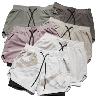 China Mens Gym Fashion 100% Polyester Jogger Sports Shorts QUICK DRY Style With Fitness Imperial for sale