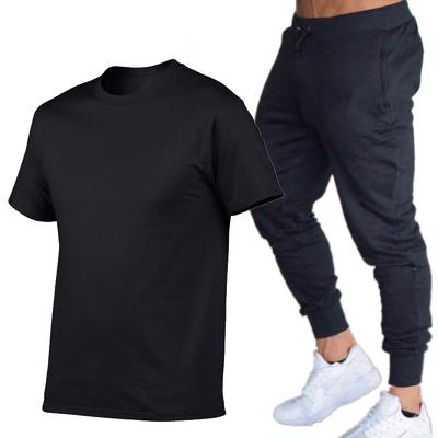 China Breathable High Quality Multicolor Gym Sportswear Oversized Men Short Sleeve Casual Tracksuit for sale