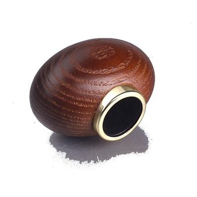 China FEA15 Natural Cap Perfume Bottle Wooden Bamboo Cap 17.2mm Lid for sale