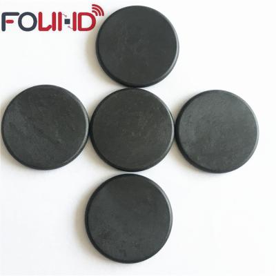 China Waterproof Diameter 24mm Passive Nfc Button Tag Washable Embedding Garment For High Temperature Laundry for sale