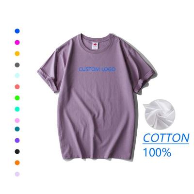 China High Quality Anti-Wrinkle T-shirt Crewneck Blank T-shirt Customized Mens T-shirts for sale