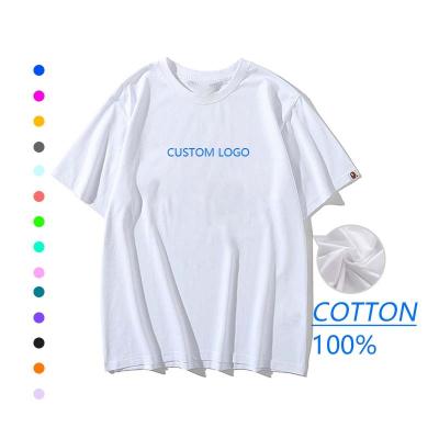 China High Quality Men's T-shirt Round Neck Anti-wrinkle Designer Short Sleeve T-shirts Customize Men's T-shirts for sale