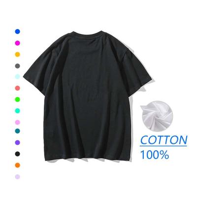 China High Quality Custom Made T Shirts Anti-Wrinkle T-shirt Comfortable 100% Cotton Customize Men's T-shirts for sale