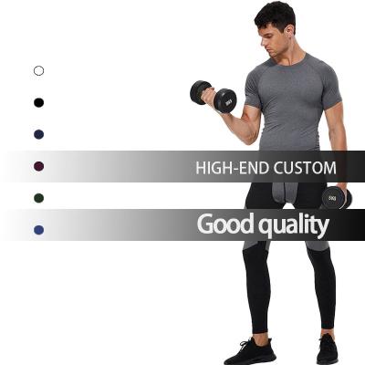 China Wholesale High Quality Custom Plain T Shirt Anti-Wrinkle Men's Short Sleeve Casual T-shirt Gym T-Shirts for sale