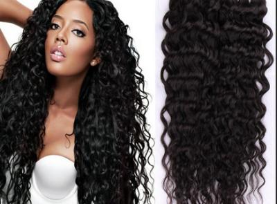 China Pelucas rizadas indias negras del cabello humano del cordón lleno cabello humano de la onda del cuerpo de 30 pulgadas en venta