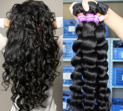 China La Virgen Remy Unprocessed Peruvian Human Hair no enreda no ningún doble de vertimiento Wefted en venta