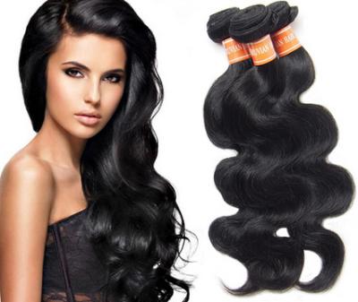 China Ningún cabello humano peruano #1b a granel del proceso químico teje la onda virginal peruana del cuerpo del pelo en venta