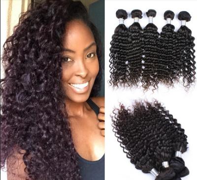 Chine Cheveux malaisiens Remy Virgin Hair malaisien non-traité bouclé de vraie Vierge à vendre