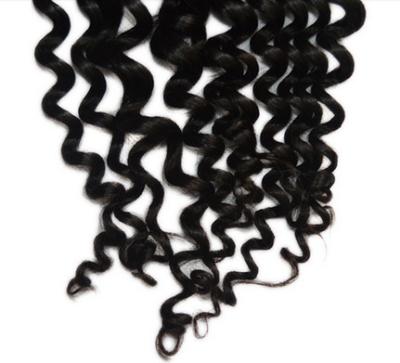 China Las mujeres negras sueltan el cabello humano real pelo/100 camboyanos rizados de la Virgen  en venta