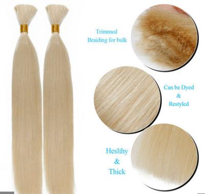 China Ash Blonde Virgin Remy Hair, russisches gerades Jungfrau-Haar mit glattem und weichem zu verkaufen