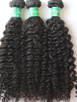 China Cabello humano de la Virgen de Remy Hair Curly Double Weft del indio no tejer ningún enredo en venta