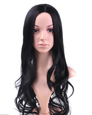 Chine Ligne naturelle de cheveux de Front Synthetic Wigs Heat Resistant de dentelle frisée directement à vendre