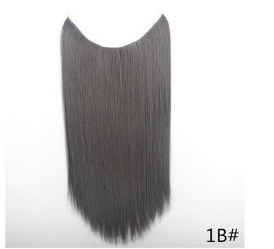 China Pedazos sintéticos del cabello humano de las extensiones del pelo de la cola de caballo llena de la cutícula que trenzan en venta