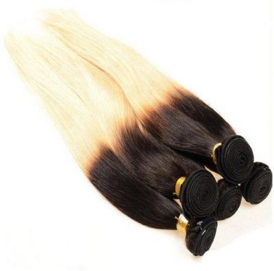 Chine Prolongements colorés doux doux de cheveux d'Ombre, 12 - 30 pouces Remy Hair Weave droit à vendre