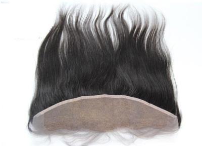 China Peça malaia suíça de Front Weave Closure Wigs With do laço de seda em linha reta à venda