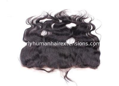 China Pelo peruano frontal Remy Hair del cierre el 100% de Front Lace Human Hair Wigs de la Virgen llena de la cutícula en venta