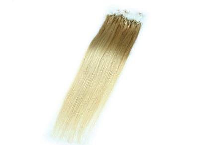 China 100 Brazilian Micro Ring Human Hair Extensions Natural Color No Shedding for sale