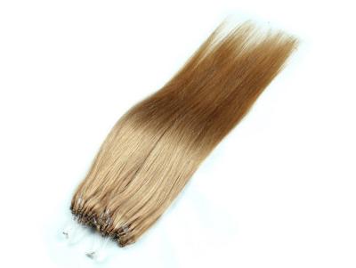 China Geen Schade Micro- Kleur van Ring Hair Extensions Double Drawn Natutal kan Permanent zijn Te koop