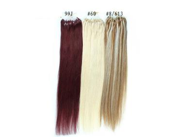 China 100% micro Ring Hair Extensions, rechtstreeks Europees Menselijk Haar Te koop