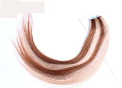 China Gemengde Kleur Remy Tape In Hair Extensions 100 Maagdelijk Braziliaans Menselijk Haar Te koop