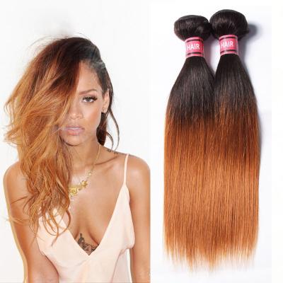 China El pelo recto brasileño del grado 7A Ombre/Ombre pre enlazó extensiones del pelo en venta