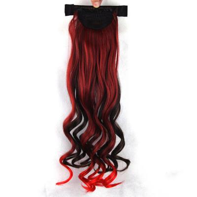 China Extensões vermelhas do cabelo humano de Ombre do vinho nenhuma categoria de derramamento de AAAAAAA 30 polegadas à venda