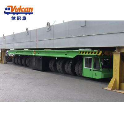 China SPMT self propelled modular lowbed trailer hauler large capacity 300 ton truck trailer for sale