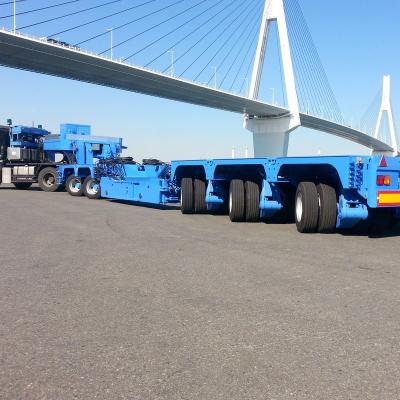 China High Quality Hydraulic Truck Sale Multi Axle Multi Axle Gooseneck Trailer Truck Vehicle Trailer for sale