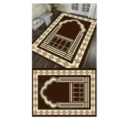 China Stain Resistant Eco - Friendly Rectangular 50*80cm Kids Worship Blanket Islamic Prayer Mat for sale