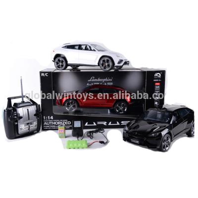 China Electric car licensed 1:24 4 ch lx570 mini rc car toys remote control electric car for kids for sale