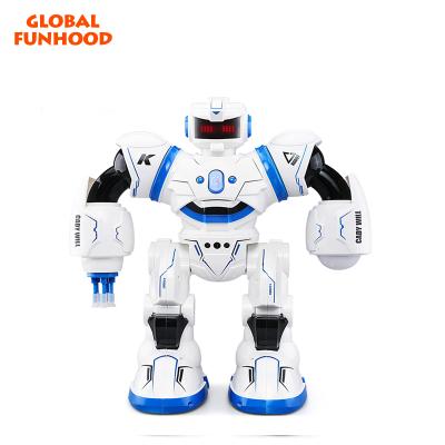 China Toy Globalwin R3 Battery Operated Smart Induction LED Robot Child RC Toy Remote Control Robot for sale