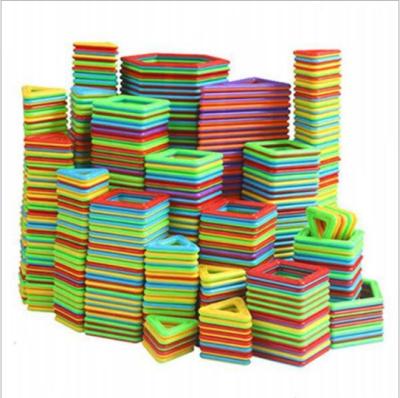 China Magnetic Tiles Blocks Stack To Stick NEW Puzzle Building Bricks Expand Magnet Block Toy, TOTAL 87 PCS for sale