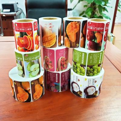 China Factory Direct Adhesive Sticker Labels Eco - Friendly With Customized Print for sale