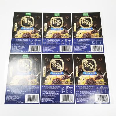 China Customized High Quality Rigid PET Polypropylene Film Shanghai Soft Drink Label With Full Color Printing for sale