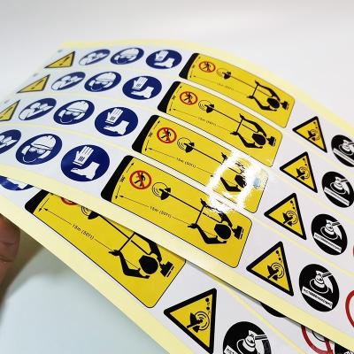 China Customized Vinyl Security Adhesive Paper Sticker Custom Acrylic Vinyl Stickers Roll for sale