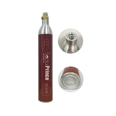 China Food Grade Use High Pressure CO2 Cartridge 425g CO2 Cylinder 425g For Food / Beverage Use for sale