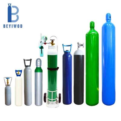 China Medical/Industrial Gas Cylinders 40L 47L 50L 68L 80L High Pressure Seamless Steel Vacuum Medical O2 Cylinder For Sale for sale