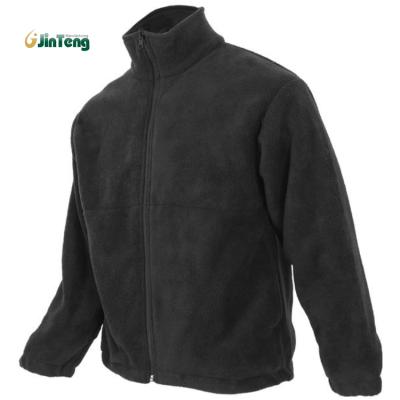 China Breathable Micro Fleece Mens 100% Elastic Polyester Cuffs Zip Through Collar Sleeve Loops For Parka Attachment Fleece Jacket for sale