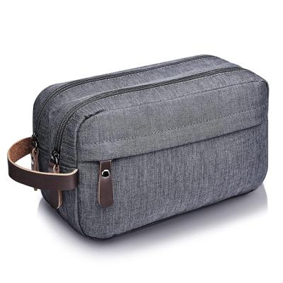 China Fashion High Quality Custom Mens Toiletry Bag Lightweight Travel Shaving Bag for sale